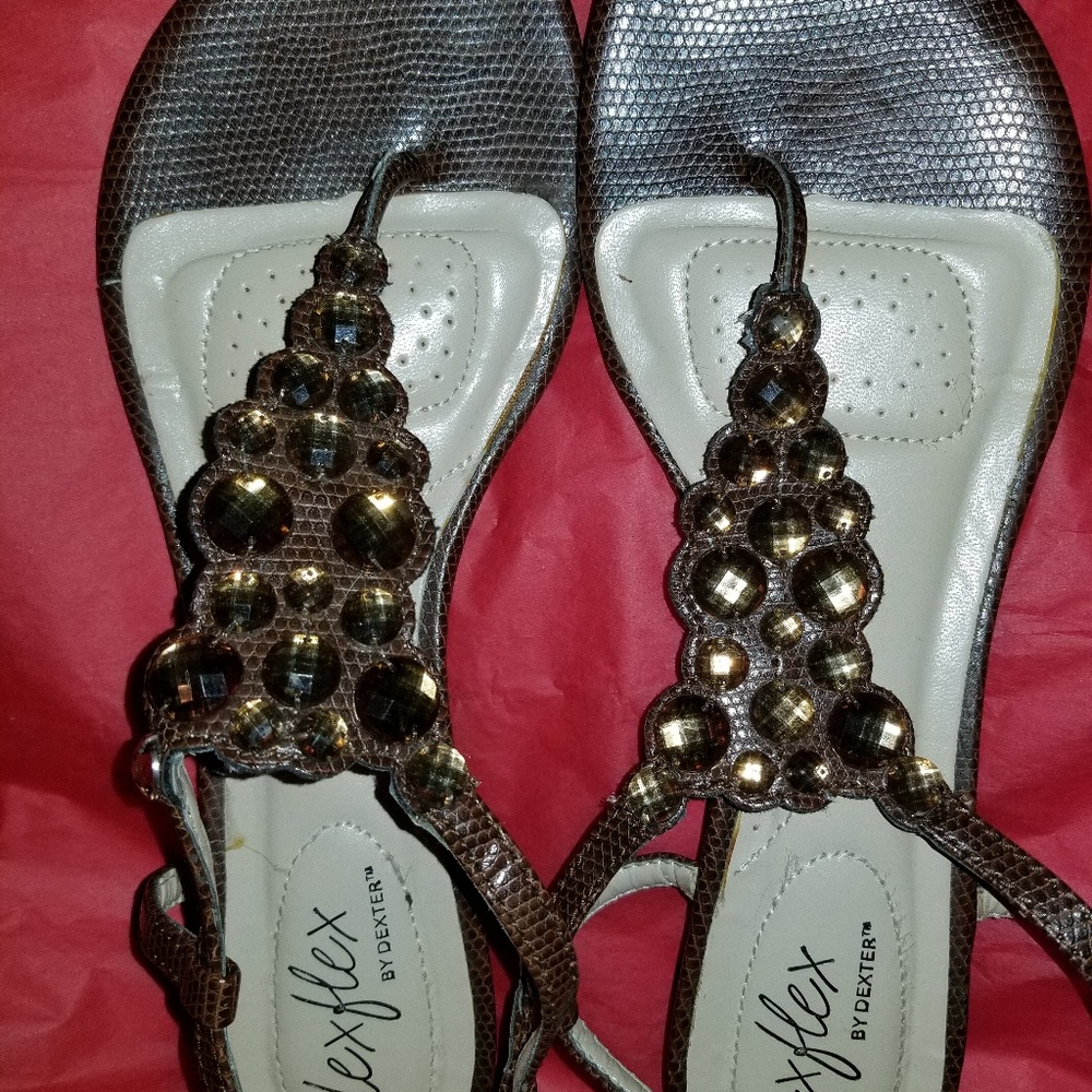 Dexter Brown Sandals